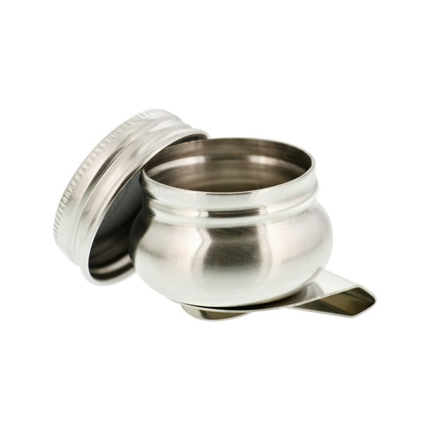 US Art Supply Large Mouth Single Dipper Palette Cup with Clip Painting